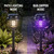 4 Pack Solar Bug Zapper Outdoor, Waterproof Mosquito Zapper Repellent