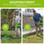 Electric Weed Wacker Cordless,24v Weed Eater Battery Powered 3 in 1 Lightweight Grass Trimmer with 2 4.0 Ah Batteries,Weed Eater with Blade & Wheels for Women,Lawn Care,Yard