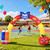 DomKom 10FT Back to School Inflatable Arch – Featuring Open Book, Colorful Pencils & Apple Decor, Ideal for 2026 First Day of School & Kindergarten Graduation, Blow-up Archway for Yard Decor
