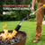 Propane Weed Torch, 10FT Hose, 34" Wand, Push-Button Ignition