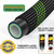 50 ft Flexible Garden Hose with 10 Spray Nozzle-Heavy Duty Superior Strength 96D Material Garden hoses -5-Layer PTE Latex Core - Lightweight Water hoses- Extra Strong Brass Connectors Garden hose