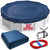 30 ft Round Winter Pool Cover for Above Ground Pools, Navy Blue, Resistant