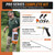 PetraTools HD2000-S Battery Powered Garden Sprayer 2 Gallon 9 Spray Nozzles