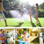 150 ft Expandable Garden Hose - All New 2026 Retractable Water Hose with 3/4" Solid Brass Fittings, Extra Strength Fabric - Flexible Expanding Hose with 10 Pattern Spray Nozzle