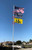 Service First Stainless Steel Flag Tether and Weight with NEW Reinforced Weight