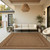 MontVoo-Outdoor Rug-Patio Rug 8x10 ft Polypropylene Indoor Outdoor Rugs Outdoor Carpet for Patio Deck Balcony Porch, Textured Weave, Durable for High Traffic, Fade-Resistant, Modern Neutral Brown