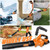 Leaf Blower Cordless, New Upgraded 1200W Brushless Motor Leaf Blower, 700CFM 200MPH with 3 Speed Modes, 160Mins Max Runtime, Handheld Electric Blower for Lawn Care, Yard, Dust & Snow (Orange)