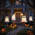 Halloween Swinging Ghost Outdoor Decor, Spooky Hanging Ghosts Decorations