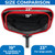 ProTuff 19.5in Pool Leaf Rake & Skimmer Net, Deep Pocket Bag