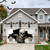 7 x 16 ft Halloween Garage Door Cover Halloween Decorations Outdoor Hanging Banner Garage Buddy Backdrop for Home Wall Decor Holiday Spooky Party Photo Backgrounds Window Decoration