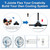 Misters for Outside Patio,Outdoor Water Misting Cooling System,75FT|23M.