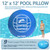 12' x 12' Air Pool Pillow for Above Ground Swimming Pool, Pool Pillows for Closing Winter Covers, Heavy-Duty Cold Resistant Vinyl Material Air Poolpillow, Rope Included