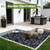 Pulovin 20 lbs Black Stones for Planters, 3-4 Inch Black Landscape Rock