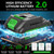 TEEANEES Mini Chainsaw Cordless 6-Inch, 880W Small Battery Powered Chainsaw with Auto Oiler, 2 Batteries & 3 Chains for Tree Trimming & Wood Cutting, Gift for Men Dad Husband.