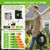 HORTICORA 100 ft Non-Expanding Garden Hose, 360° Anti-Kink Swivel Fittings