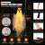 Halloween Hanging Ghost Decorations, 5FT Swinging Ghost with Remote Lights
