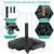 QZER Umbrella Base with Wheels, Umbrella Stand Heavy Duty 100lb Windproof