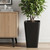 Worth 20" Tall Planters Set of 2, Black Tall Plant Pots for Indoor Outdoor