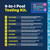 Lupo DPD 9-in-1 Pool Test Kit | Pool Testing Kit for Swimming Pools & Spas