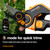 Fiskars DualAction 2-in-1 Bypass Pruners, 1" Cut Capacity Garden Clippers