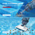 Enhulk PC18 Cordless Pool Vacuum, Upgraded 70 Mins Runtime & 1.8L Capacity
