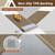 COSY HOMEER Dirt Trapper Door Mat 32"x48" Non Slip Washable Taupe
