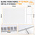 20 Pack Yard Signs,Metal Stakes, 17 x 12 Inches, Corrugated Plastic Board