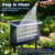 Powerful Large Solar Bug Zapper for 3000 sq.ft with 13FT Extension Cord