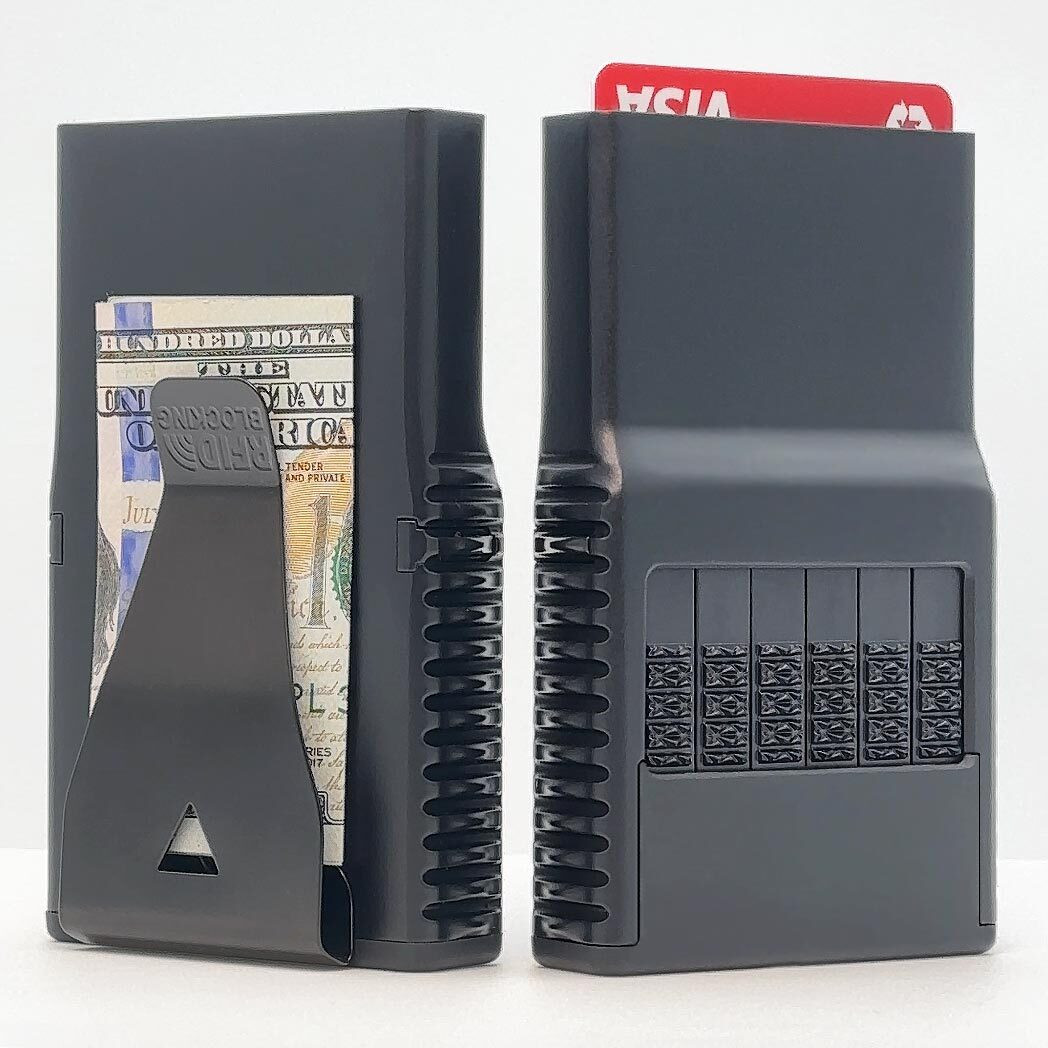 ACM Wallet 3.0 Aluminum | RFID Blocking | STEALTH Black ACM Wallet 3.0 Aluminum | RFID Blocking | STEALTH Black