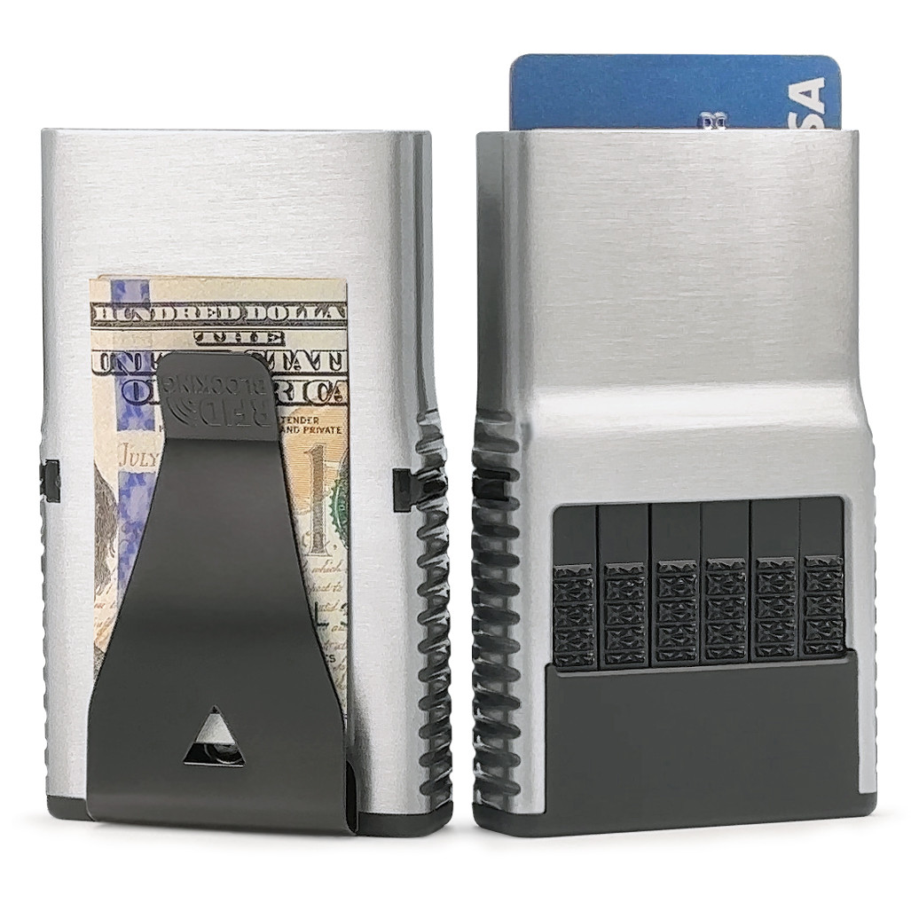 ACM Wallet 3.0 Stealth - RFID Blocking All Aluminum Laser Cut