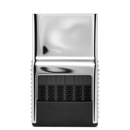 Front side of the Hand Polished ACM 3.0 Trophy. Liquid mirror finished wallet.