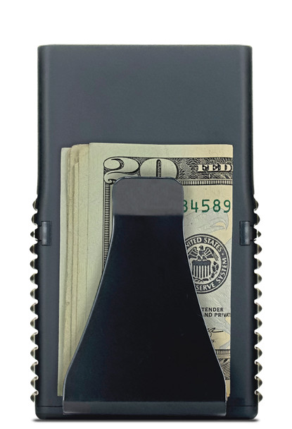 Super strong Spring Steel Money Clip for cash, receipts or whatever you can fit under there!