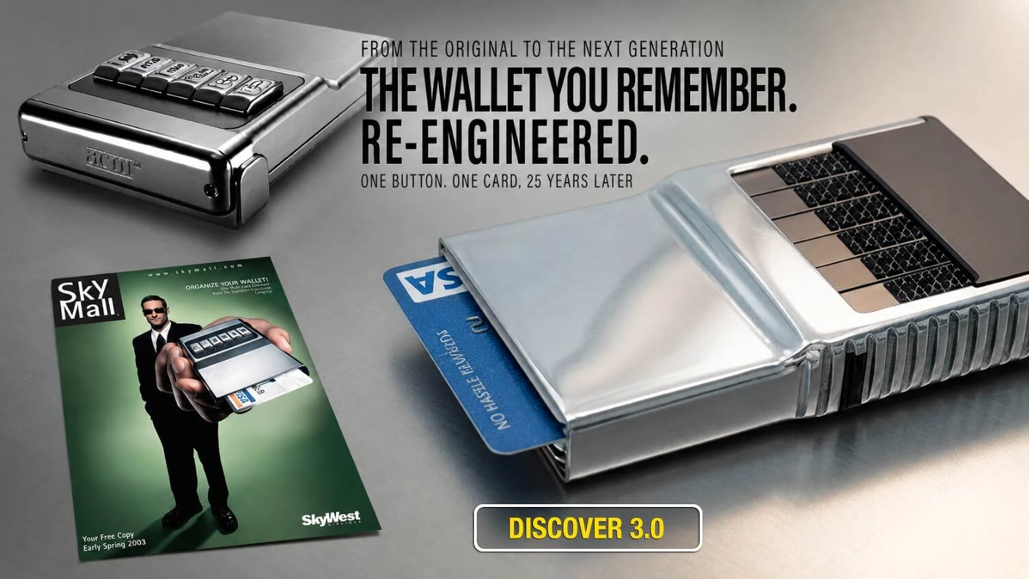 ACM 3.0 Trophy Card Holder and Money Clip with exact individual card selection