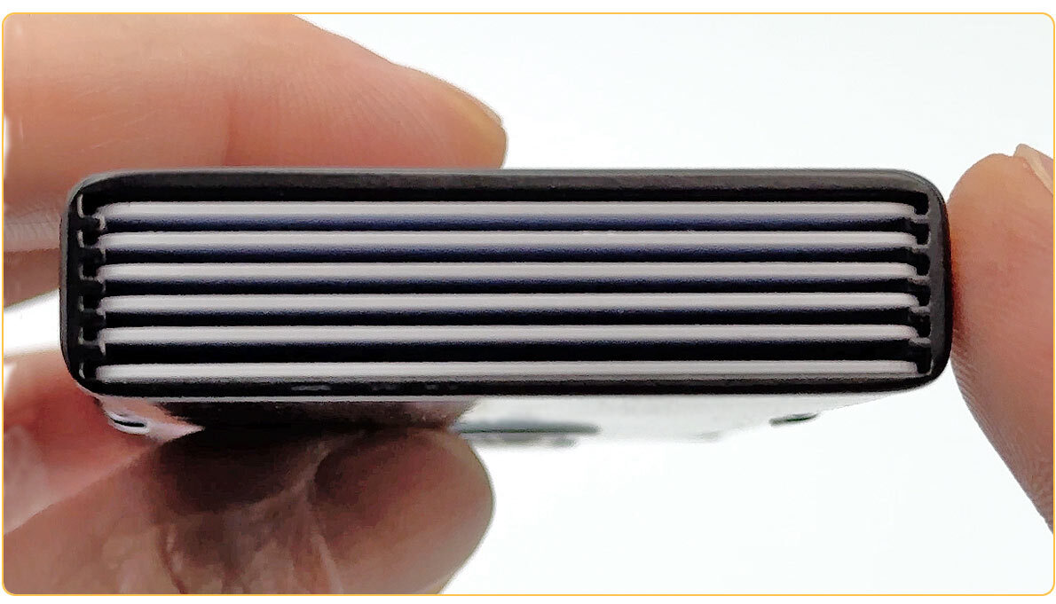 Cards isolated in tracks that do not scratch damage cards