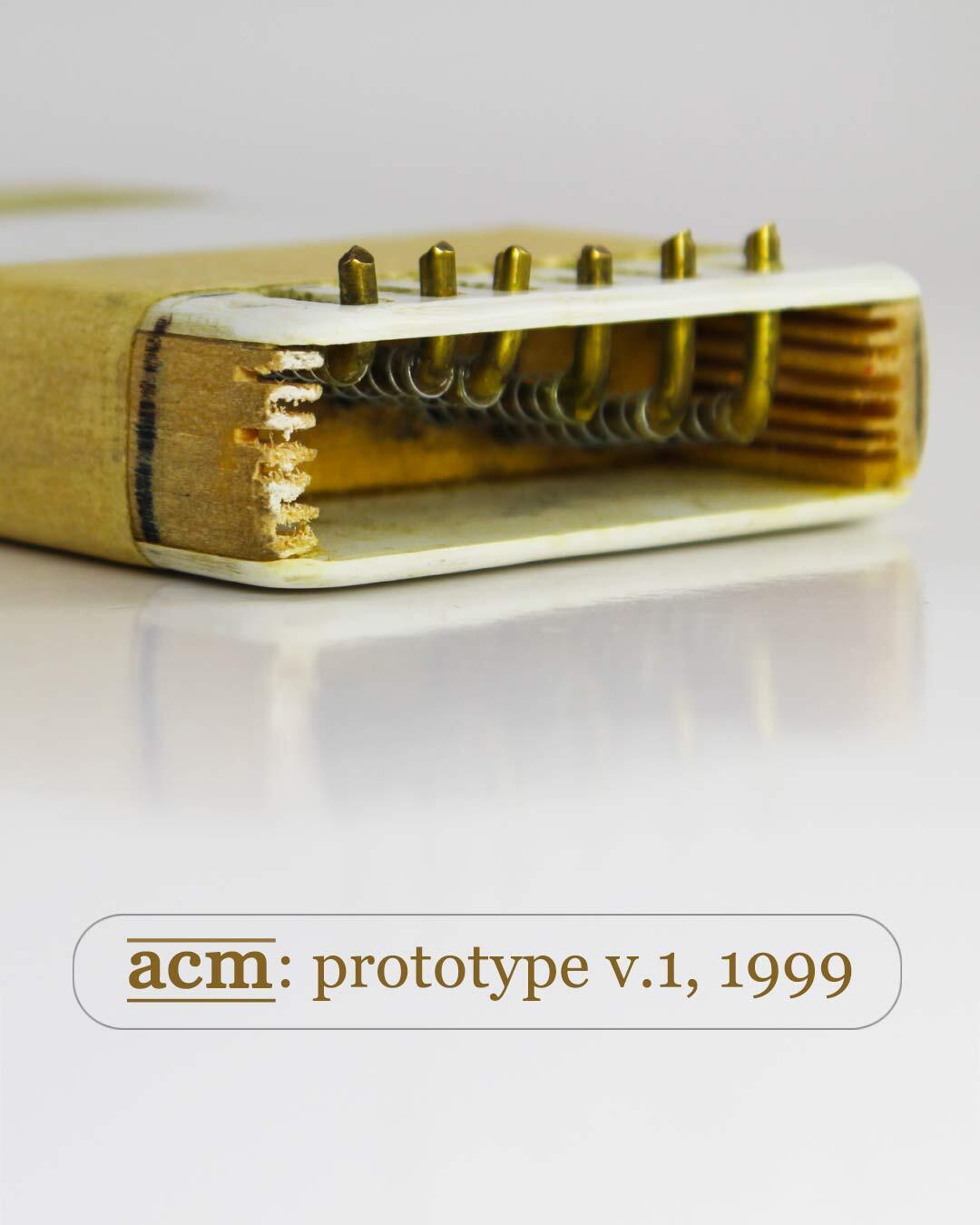 The first garage-built ACM Wallet prototype