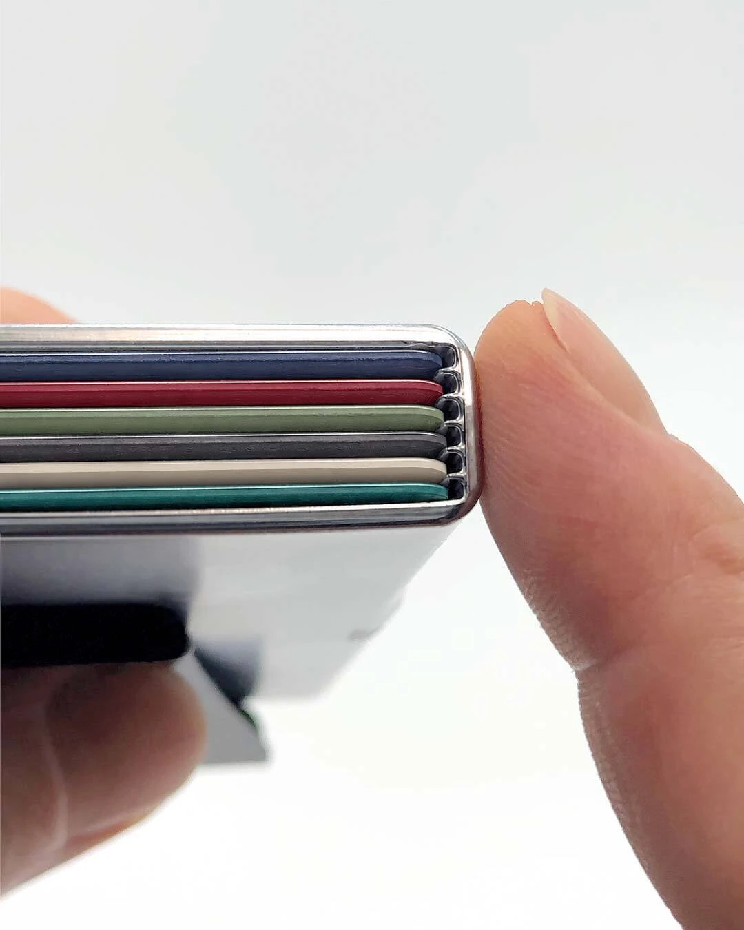 ProTek card-protection features and separated card storage