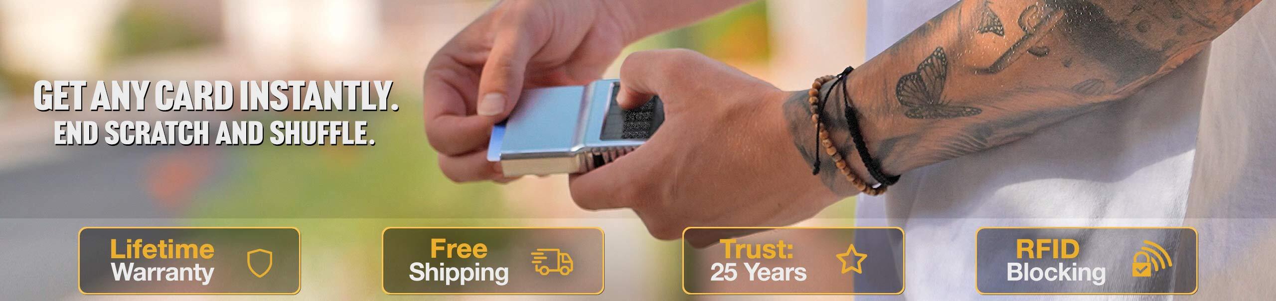 ACM® Wallets – organized, protected everyday carry