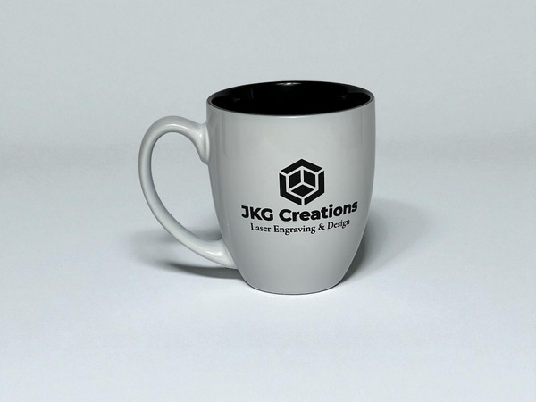 16oz Engraved Ceramic Bistro Mug