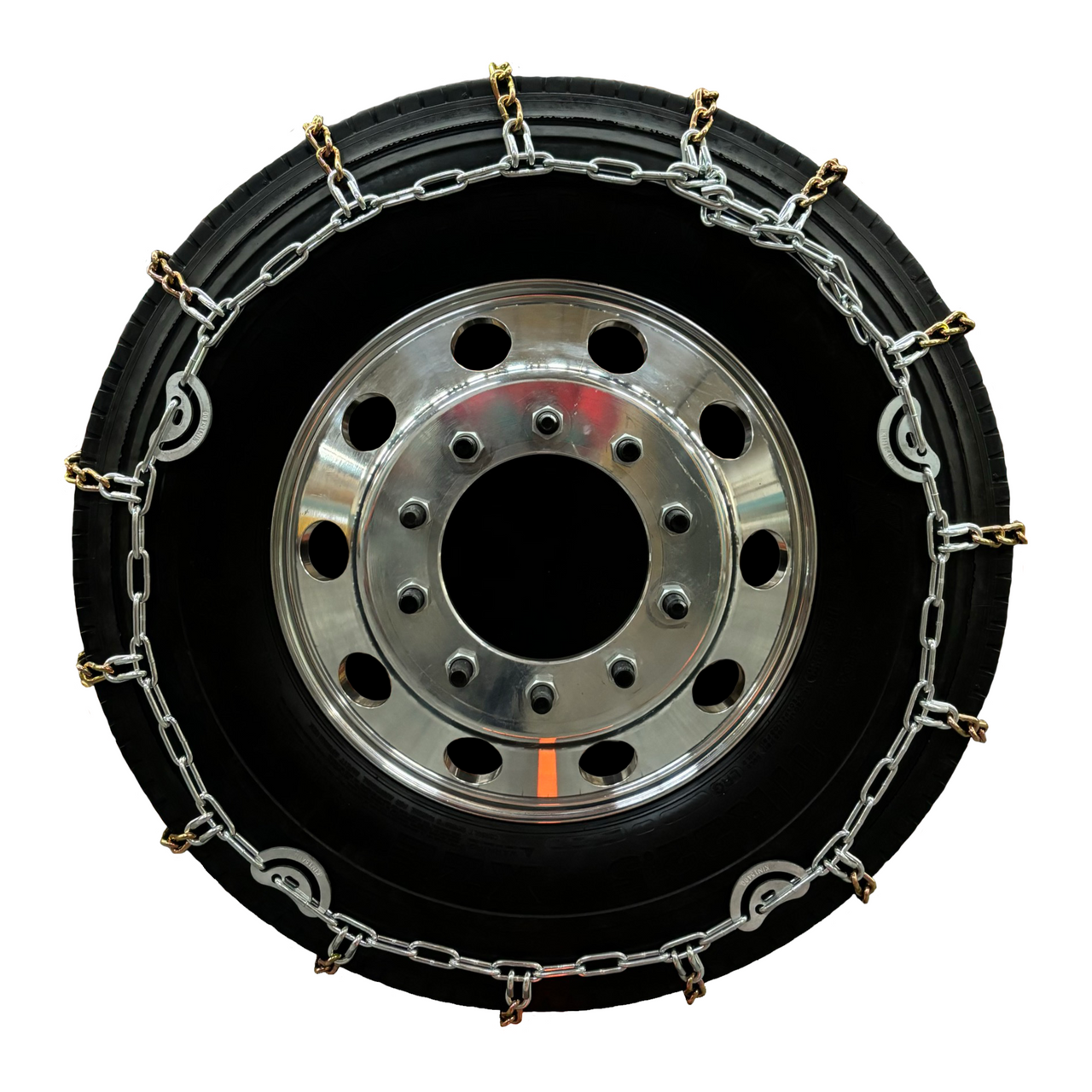 Grip Link 11 x 22.5 Dual-Triple Square Link Cross Tire Chains