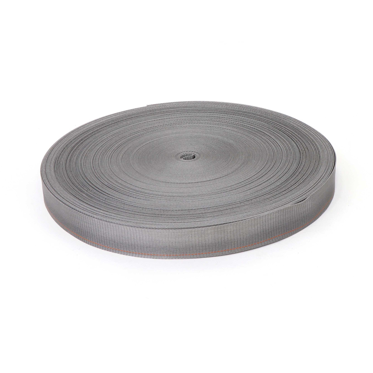  Kinedyne Bulk 2" K-FORCE Silver Grey Logistic Polyester Web 1" Standard Bulk Web