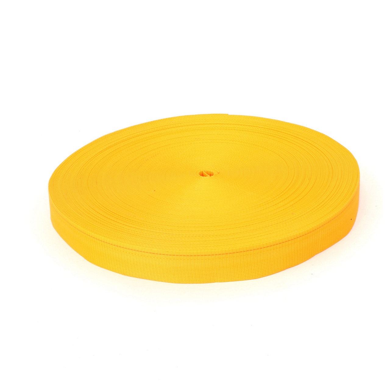 Bulk 2" Gold Logistic Polyester Web