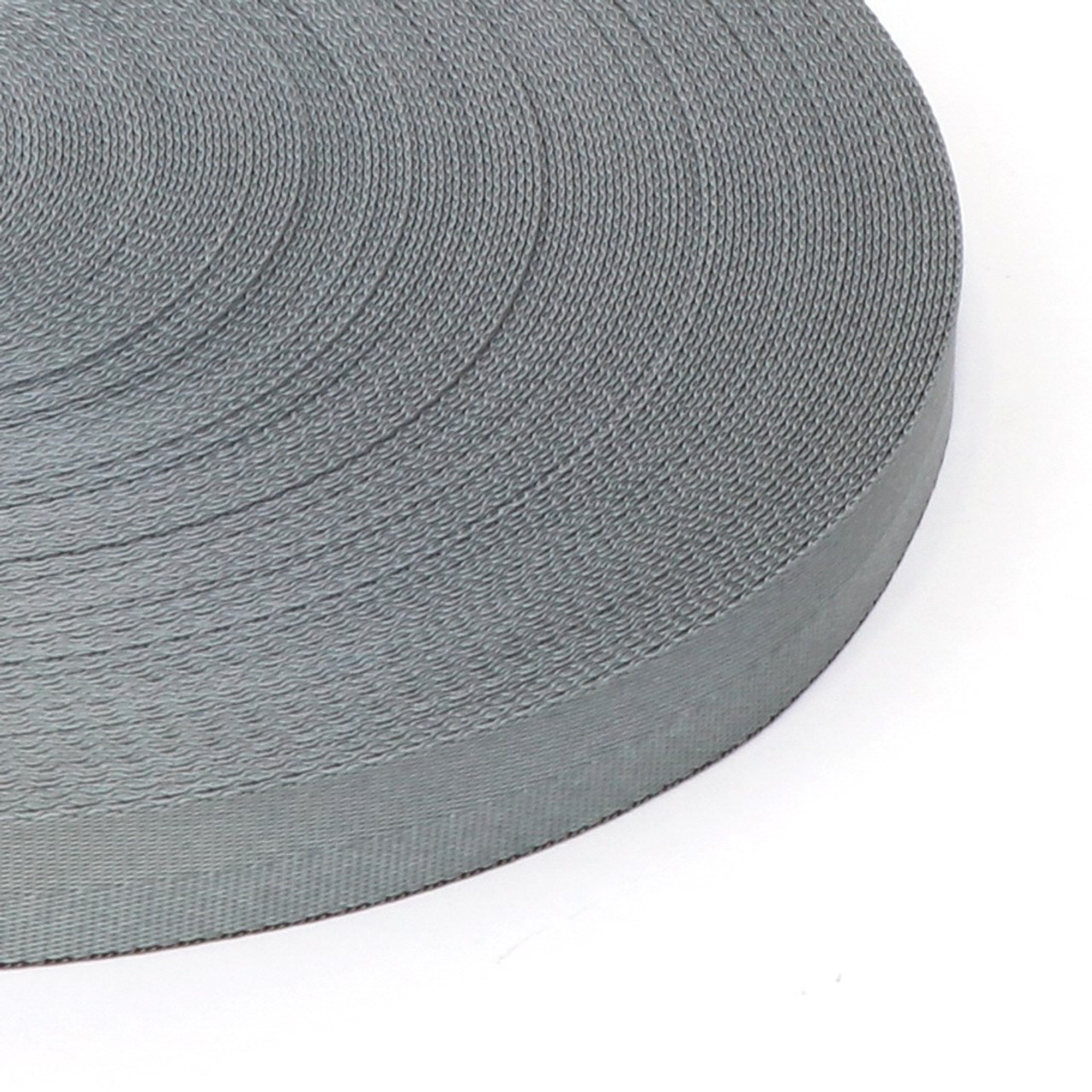 Bulk 1" Grey Nylon Military Spec Web