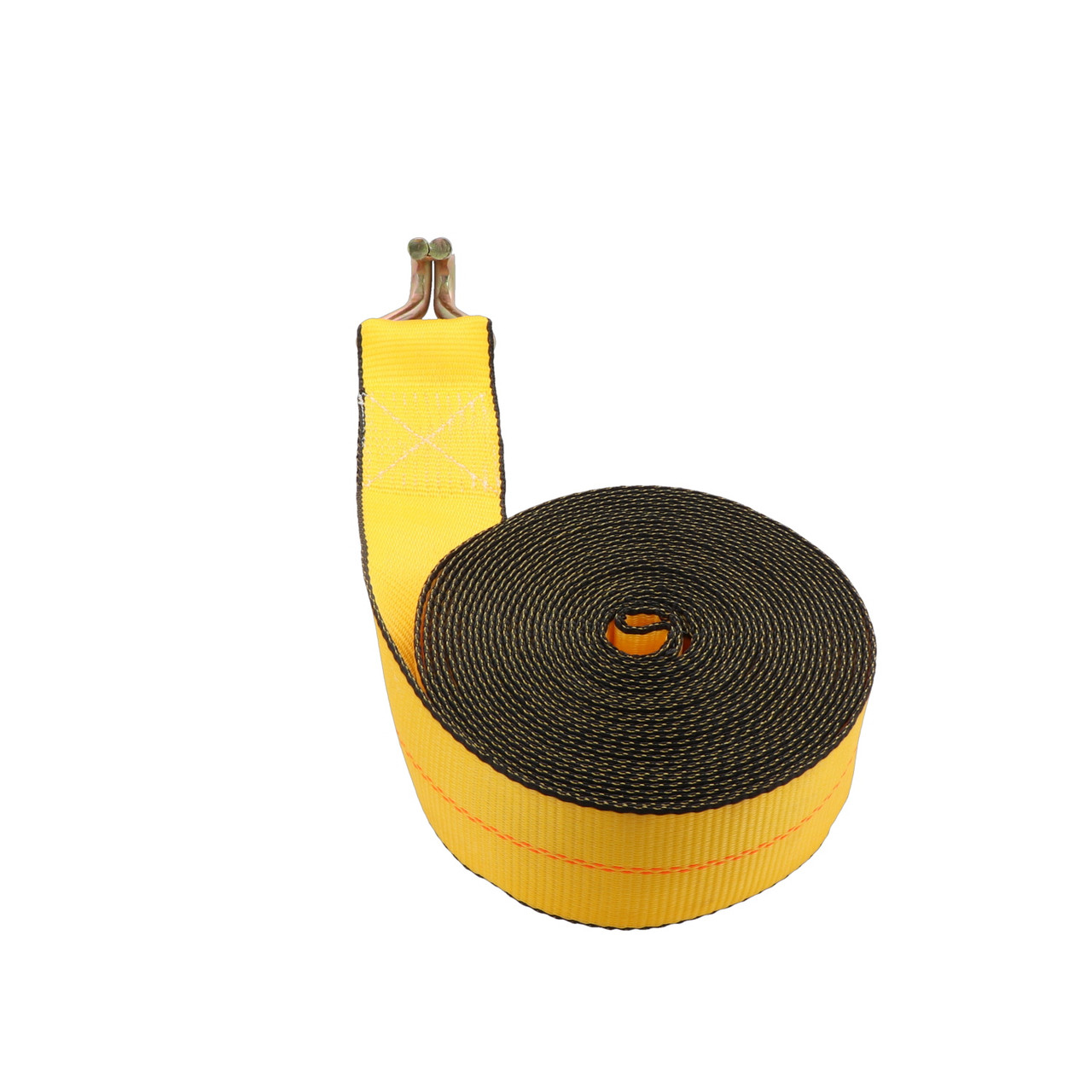 3" by 30' Wire Hook Winch Strap
