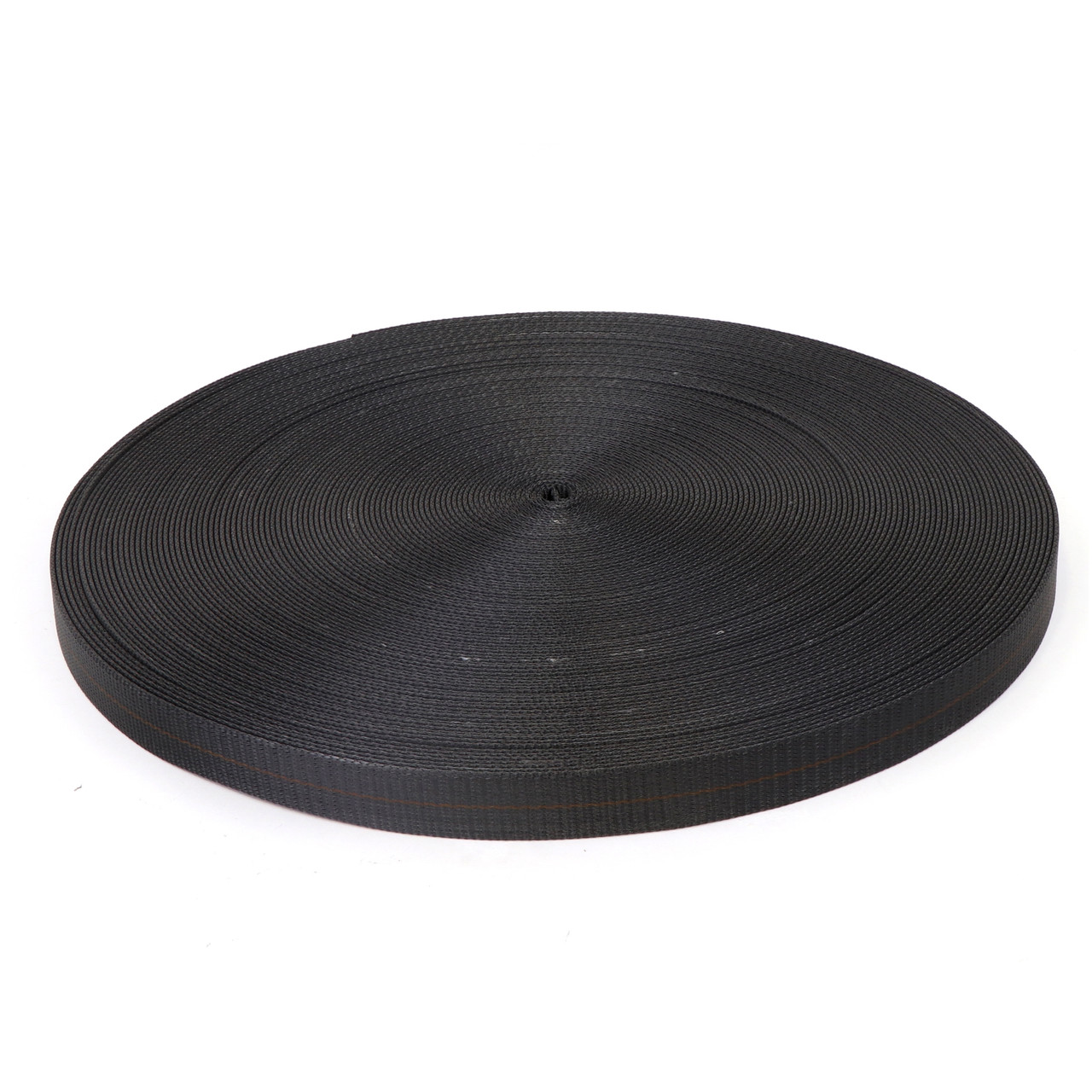 Bulk 1 3/4" Black Polyester Web