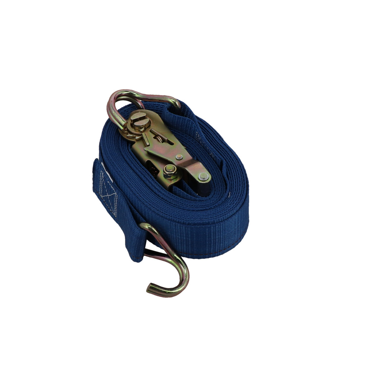 2" by 20' Narrow Wire Hook Logistic Ratchet Strap