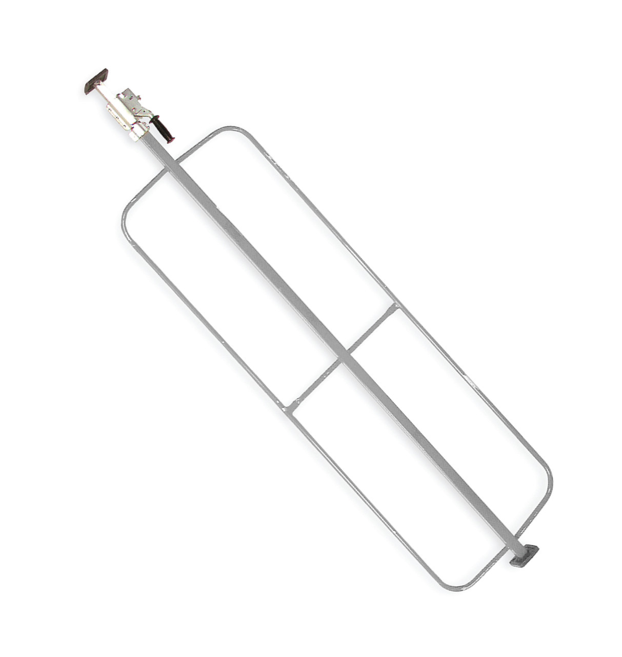 86" - 104" Galvanized Square Steel Jack Bar w/ Hoop Set