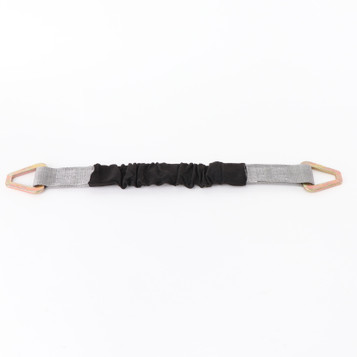 2" by 2' Heavy-Duty Flat D-Ring Axle Strap w/ Protective Sleeve