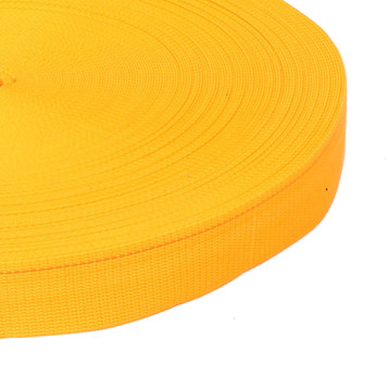 Bulk 2" Gold Logistic Polyester Web