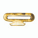 Series F 1" Notched Hole Track Key Fitting Series F 1" Notched Hole Track Key Fitting