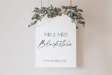 Blackstone Wedding Feature Sign